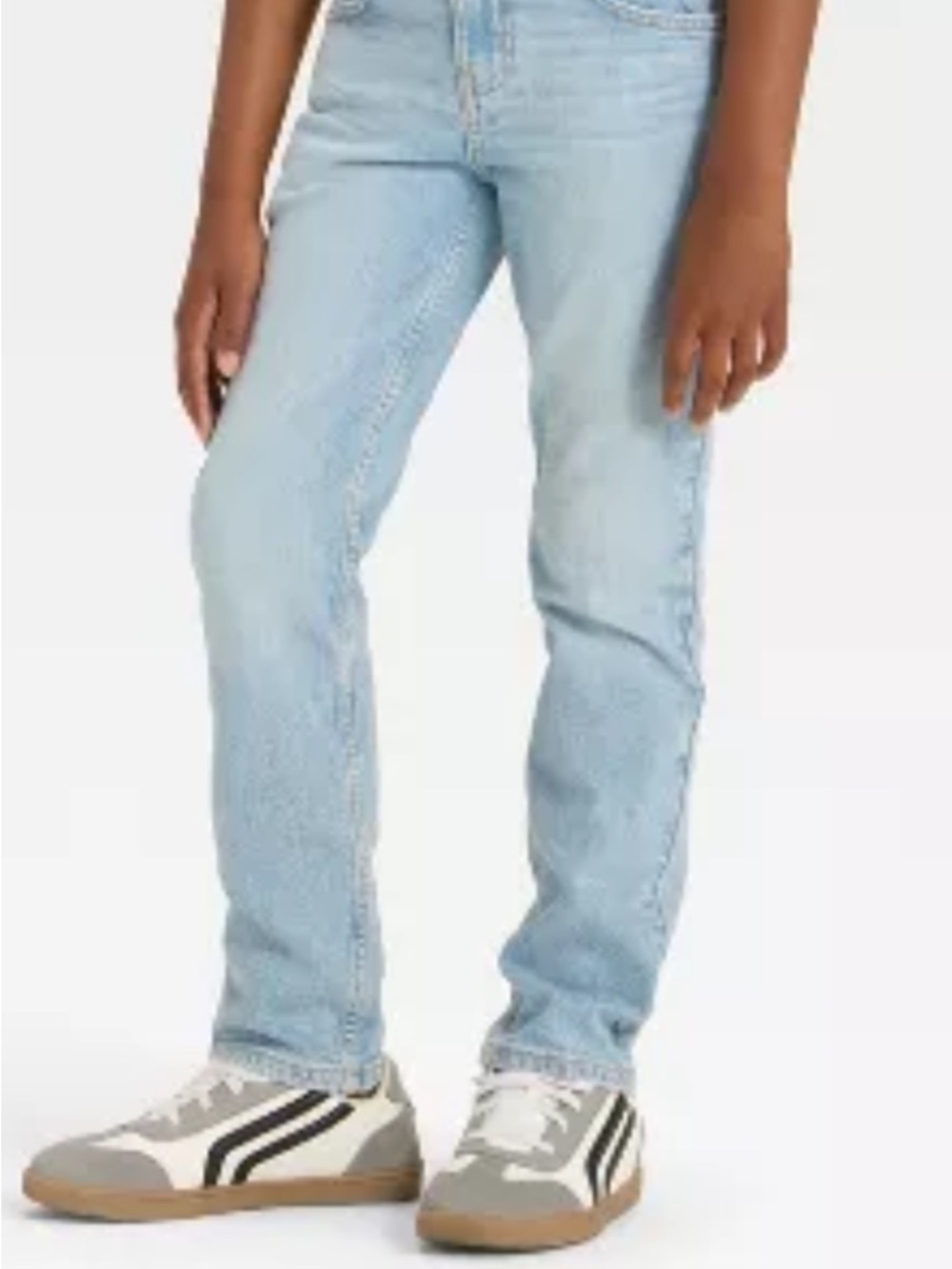 NEW Cat & Jack Light Blue Kids Jeans 12 Husky